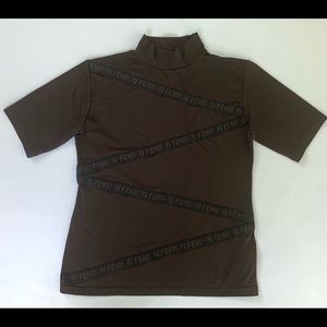 Vintage Fendi Zucca Logo Top Sz 38, Small
